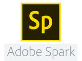 Adobe Spark Logo Image and link to adobe spark website
